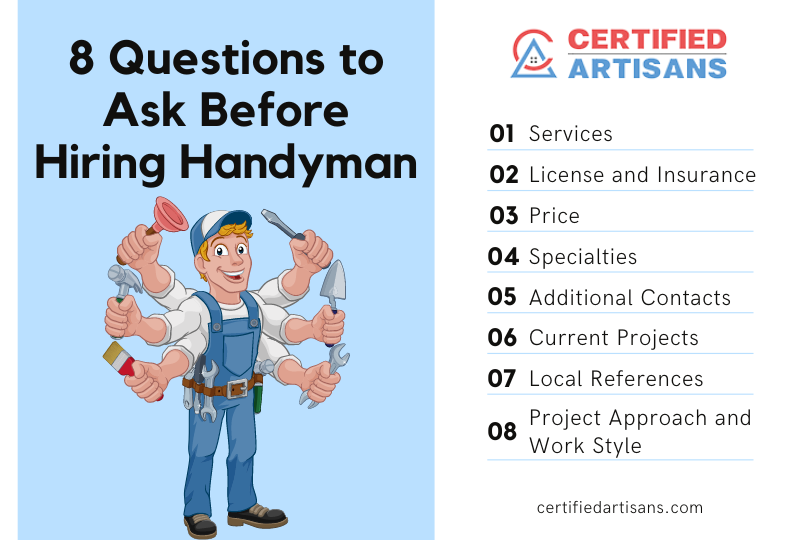 Questions to Ask Before Hiring Handyman Services